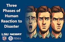Three Phases of Human Reaction to Disaster slide preview Three Phases of Human Reaction to Disaster slide preview